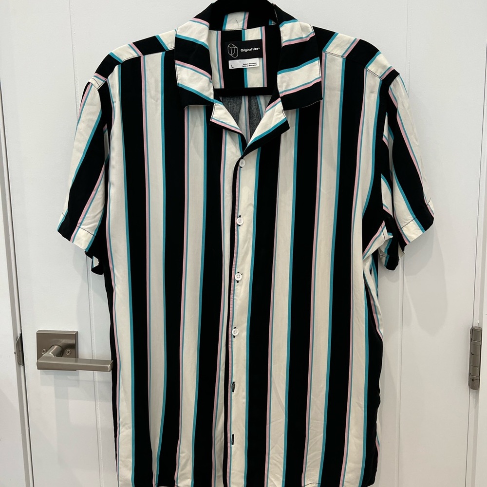 Bowling Button Down Size L